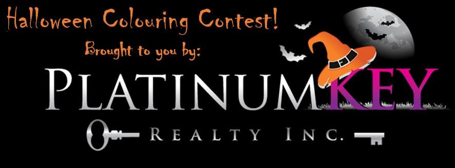 Platinum Key Realty – Halloween Colouring Contest!