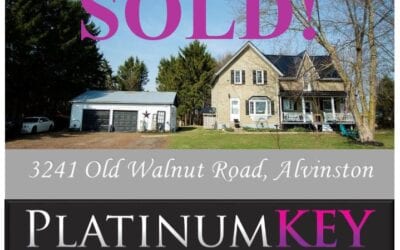 SOLD!! 3241 Old Walnut Road, Alvinston