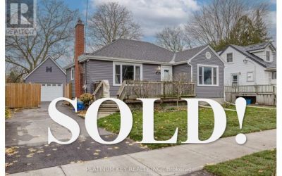 SOLD!! 130 Foster Ave., London