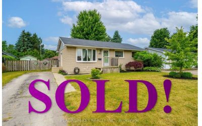SOLD!! 382 Adelaide Street, Strathroy