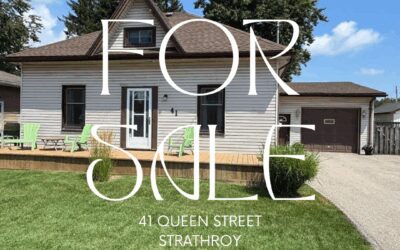 For Sale! 41 Queen Street., Strathroy – $524,900