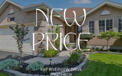 Price Improvement! 469 Riverview Dr., Strathroy – $649,900