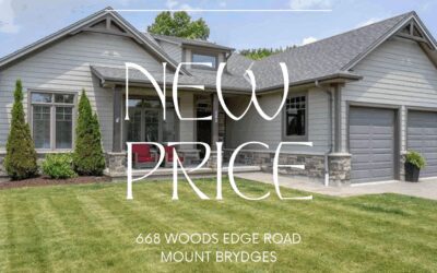 Price Improvement! 668 Woods Edge Rd., Mount Brydges – $924,900