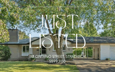 New Strathroy listing! 112 Ontario St – $599,900