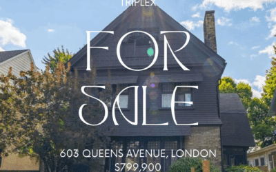 Triplex! 603 Queens Avenue, London – $799,900