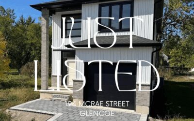 New Glencoe listing! 194 McRae St – $554,900