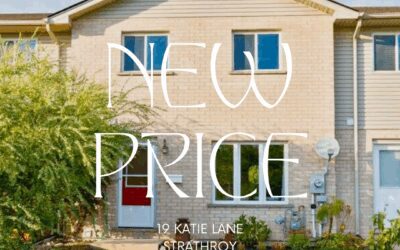 Price Improvement! 19 Katie Lane, Strathroy – $399,900