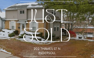 SOLD! 202 Thames St N, Ingersoll