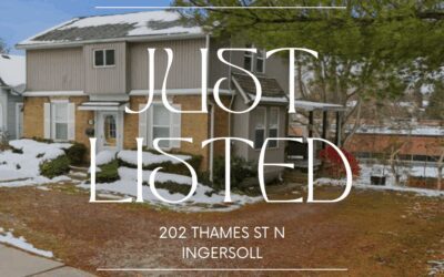 New listing in Ingersoll! 202 Thames St N – $469,900