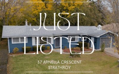 Just listed in Strathroy! 37 Arnella Cres – $499,900