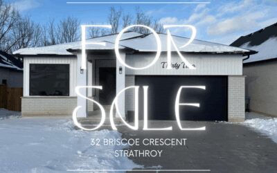 For Sale! 32 Briscoe Crescent, Strathroy – $839,900
