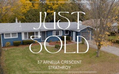 SOLD!! 37 Arnella Crescent, Strathroy