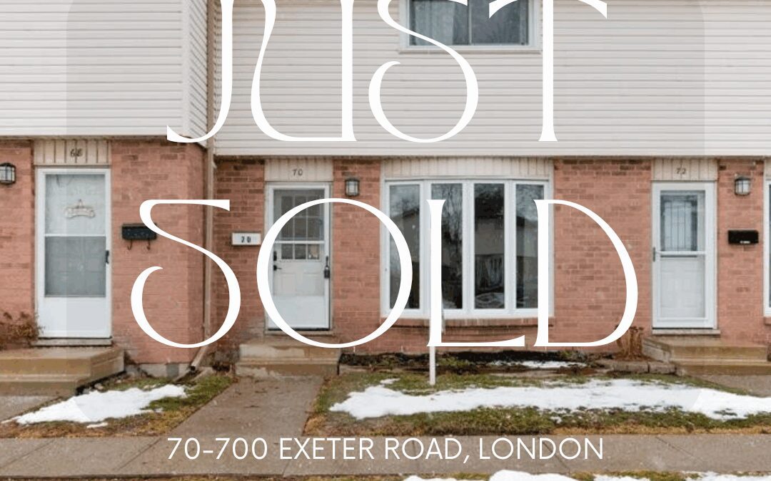 SOLD!! #70-700 Exeter Road, London