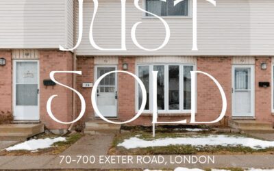 SOLD!! #70-700 Exeter Road, London
