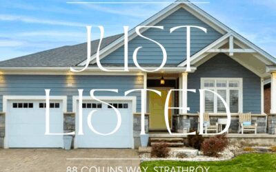 Just listed in Strathroy! 88 Collins Way – $824,900