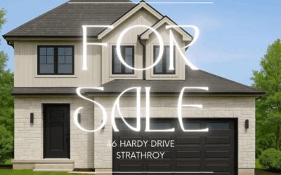 For Sale in Strathroy! 46 Hardy Dr – $819,000
