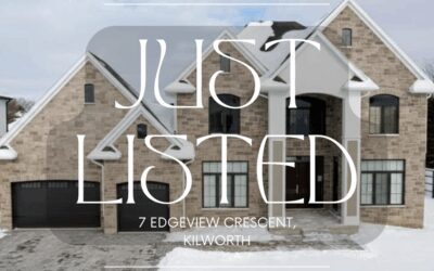 Just listed! 7 Edgeview Crescent, Kilworth