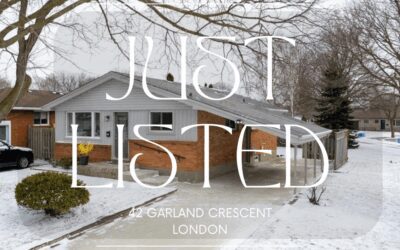 Just listed in London! 42 Garland Cres – $539,900