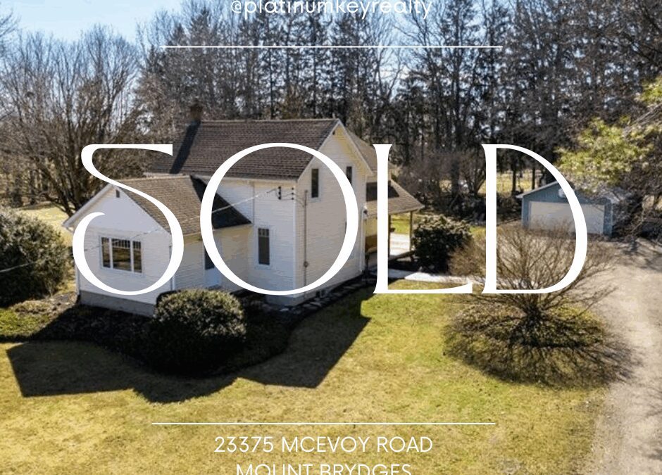 SOLD!! 23375 McEvoy Road, Mount Brydges – 2 acres