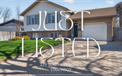 New Strathroy listing! 229 Southfield Dr – $569,900