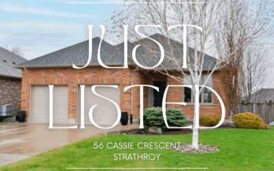 New Strathroy listing! 56 Cassie Cres – $669,000