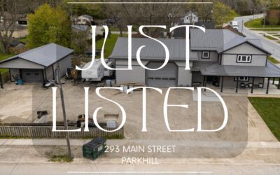 Just listed in Parkhill! 293 Main Street – $1,199,900