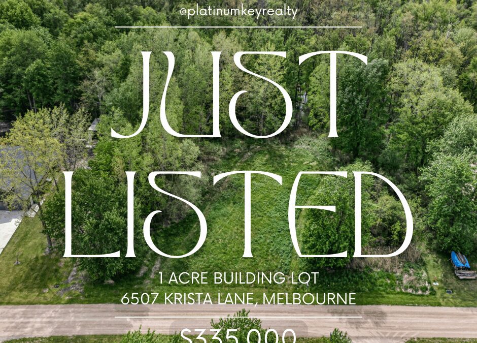 1 ACRE Building Lot, 6507 Krista Lane, Melbourne! $335,000