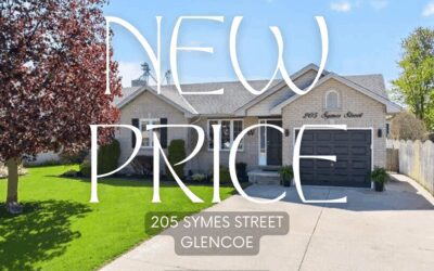 Price Improvement in Glencoe! 205 Symes St – now $514,900!