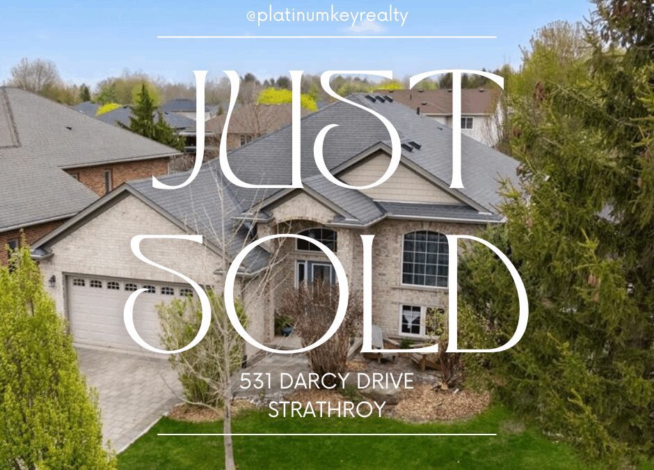 SOLD!!! 531 Darcy Drive, Strathroy