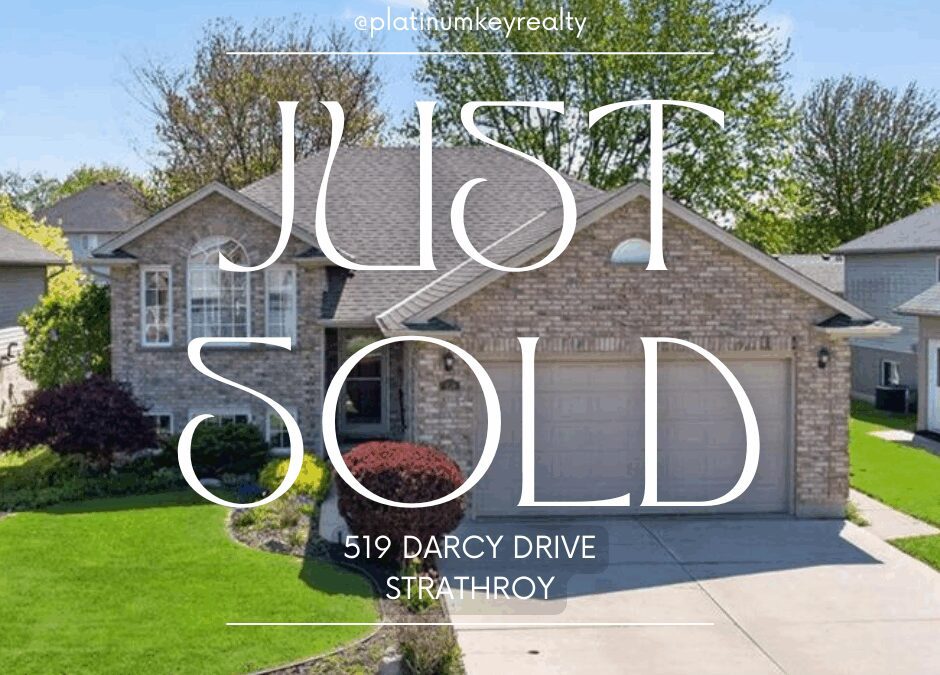 SOLD!! 519 Darcy Drive, Strathroy