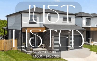 Just listed in Mount Brydges! 54 McNeil St – $799,900