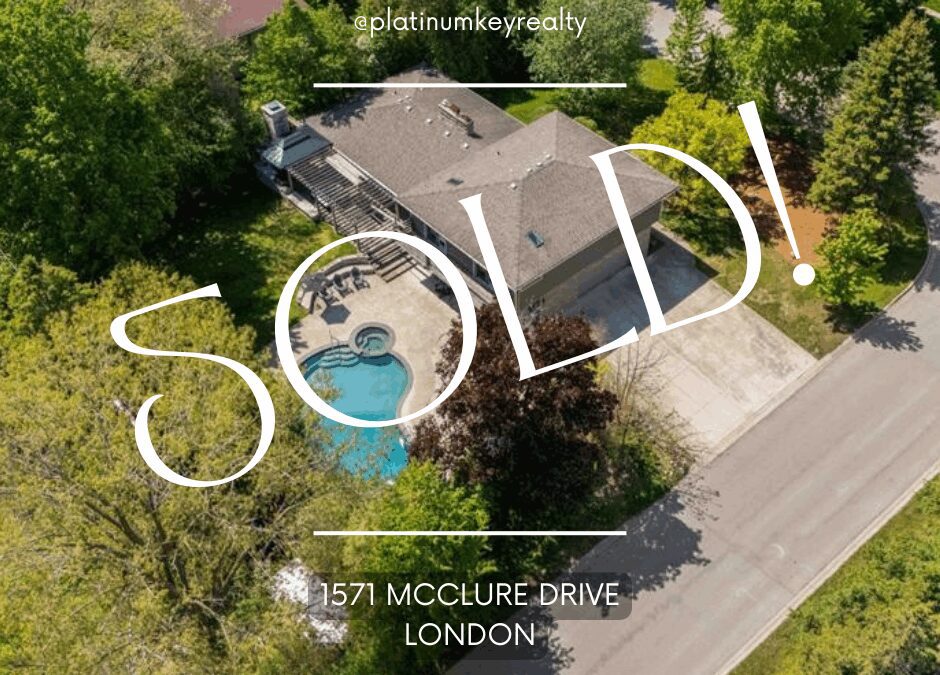 SOLD!!! 1571 McClure Drive, London