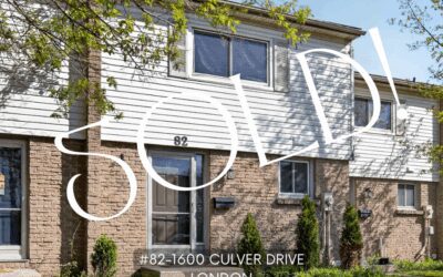SOLD!! #82-1600 Culver Drive, London