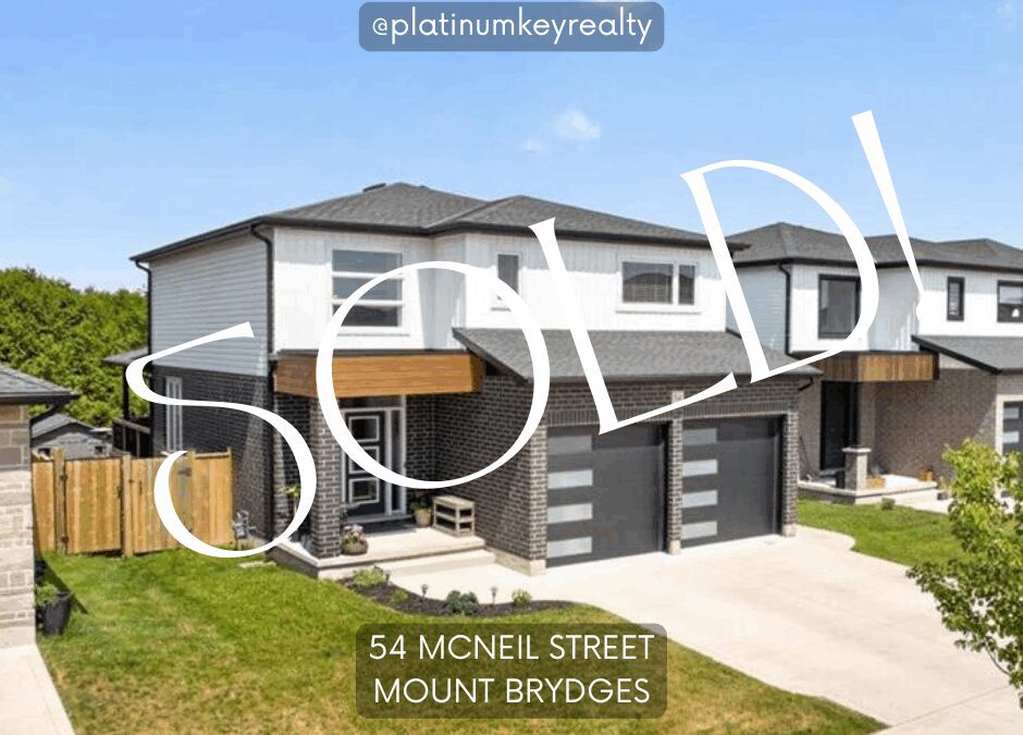 SOLD!! 54 McNeil Street, Mount Brydges