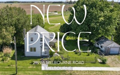 New Price! 21996 Melbourne Rd – now $274,900