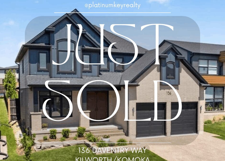 SOLD!! 136 Daventry Way, Kilworth