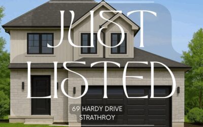 Just listed in Strathroy! 69 Hardy Drive – $729,900