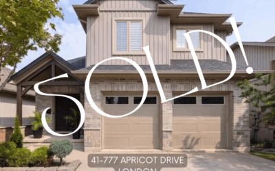 SOLD!! 41-777 Apricot Drive, London