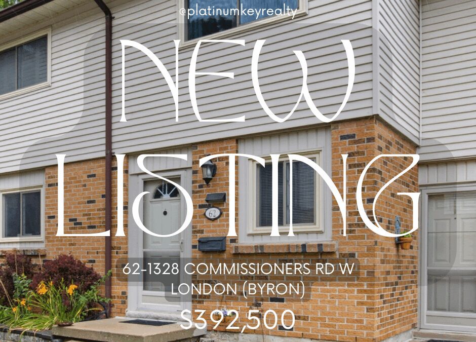Just listed in Byron! 62-1328 Commissioners Rd W – $392,500