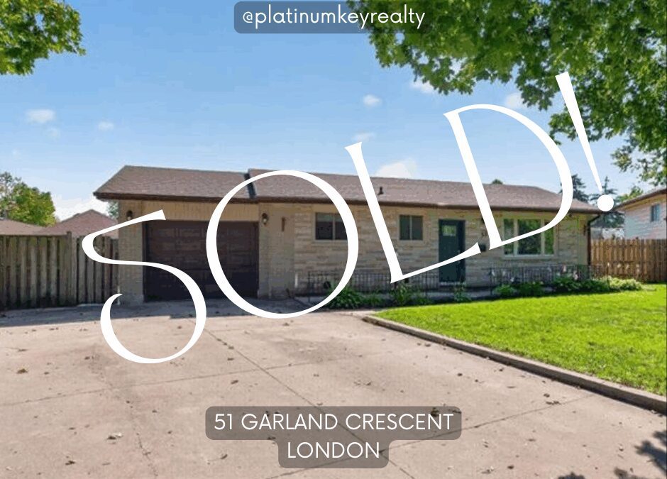SOLD!! 51 Garland Crescent, London
