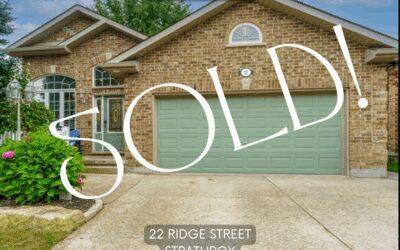 SOLD! 22 Ridge Street, Strathroy