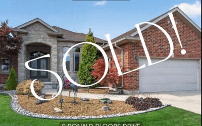 SOLD!! 9 Ronald Bloore Drive, Sarnia