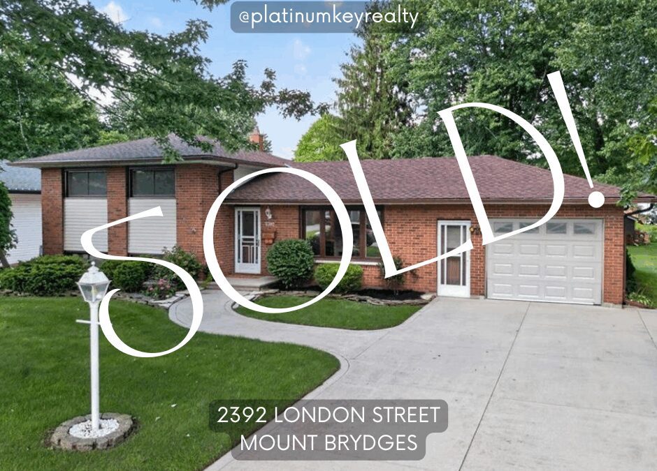 SOLD!! 2392 London Street, Mount Brydges