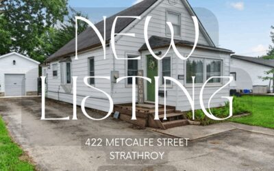 New Strathroy listing! 422 Metcalfe St – $399,900