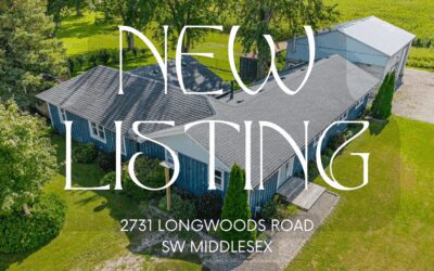 Just listed in SW Middlesex! 2731 Longwoods Rd. – $689,900