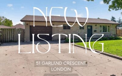 Just listed in London! 51 Garland Cres – $524,900
