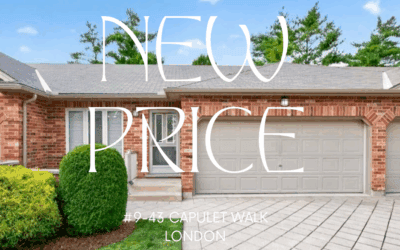 New price!! 9-43 Capulet Walk, London – $524,900