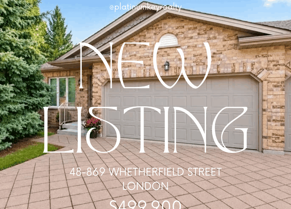 New listing! #48-869 Whetherfield St., London